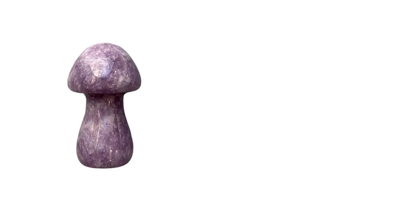Crystal Mushroom (med) - Amethyst