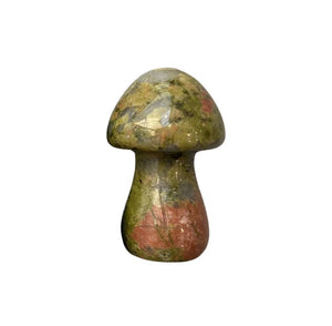 Crystal Mushroom (med) - Unakite