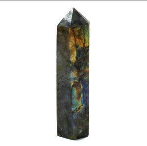 Crystal Obelisk Tower - Labradorite