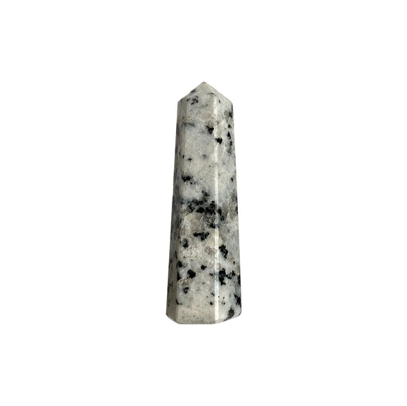 Crystal Obelisk Tower - Rainbow Moonstone