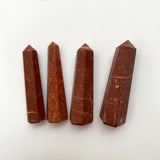 Crystal Obelisk Tower - Red Jasper