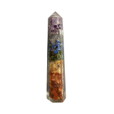 Orgonite Obelisk Tower - 7 Chakra