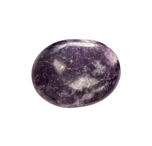 Crystal Palm Stone - Lepidolite