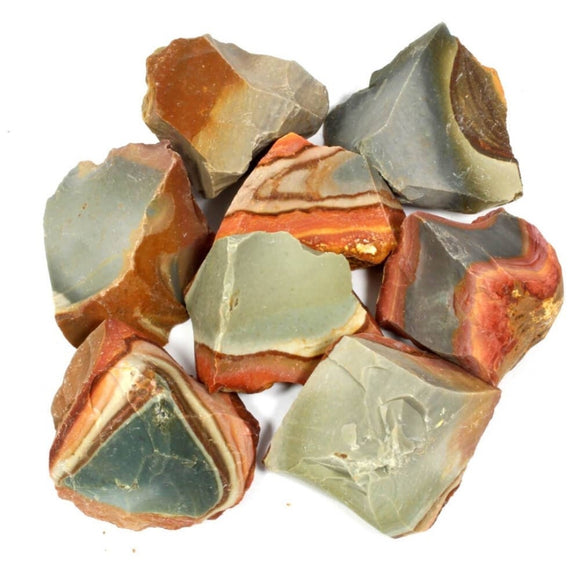 Crystals - Rough Cut - Polychrome Jasper