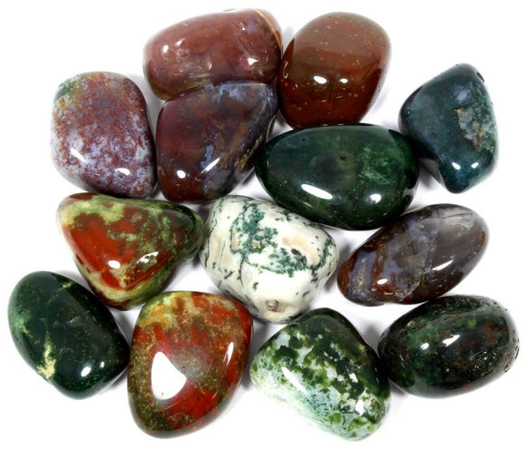 Crystals - Polished Tumble Stones - Bloodstone