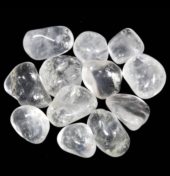 Crystals - Polished Tumble Stones - Clear Quartz