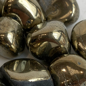 Crystals - Polished Tumble Stones - Pyrite