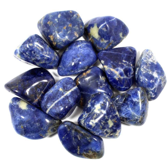 Crystals - Polished Tumble Stones - Sodalite