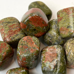 Crystals - Polished Tumble Stones - Unakite