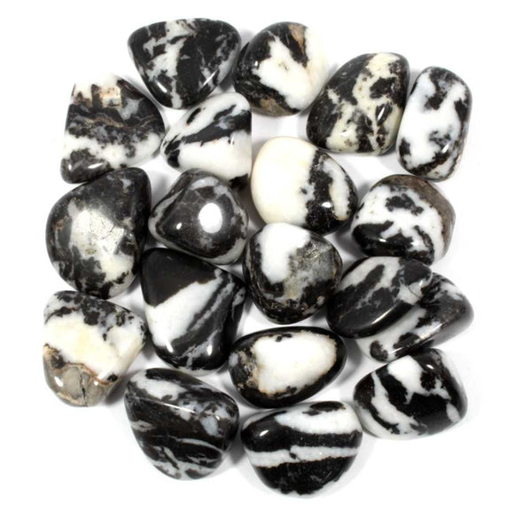 Crystals - Polished Tumble Stones - Zebra Jasper