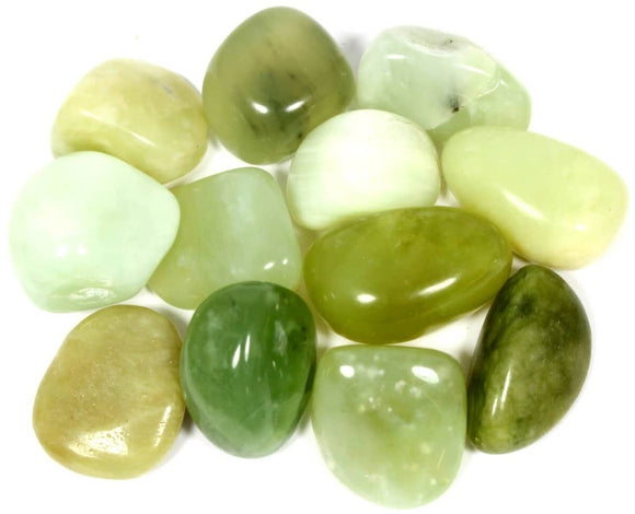 Crystals - Polished Tumble Stones - New Jade (Serpentine)